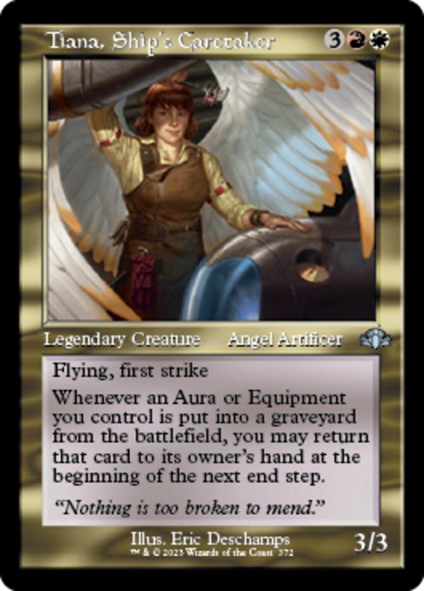 Tiana, Ship s Caretaker (Retro) [Dominaria Remastered] on Sale