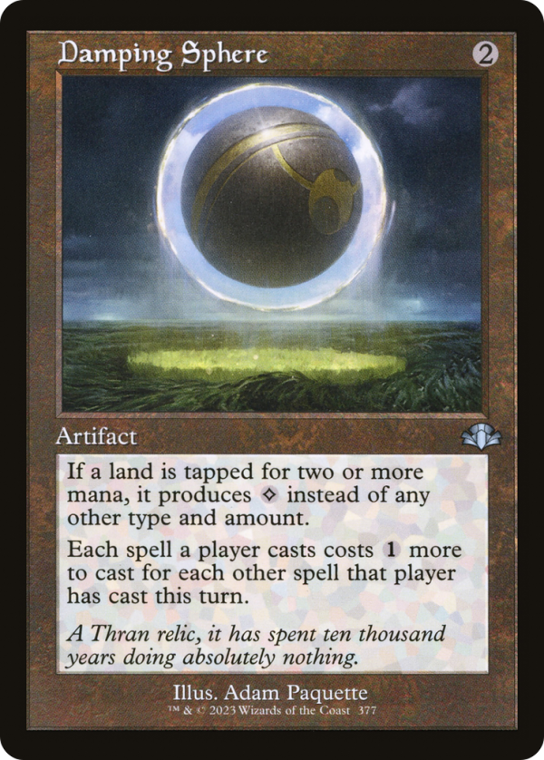 Damping Sphere (Retro) [Dominaria Remastered] Cheap