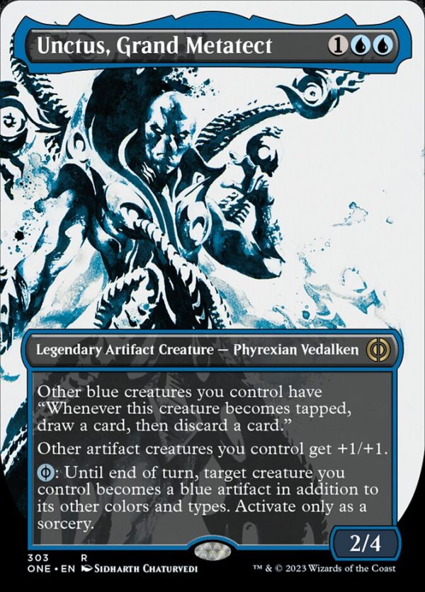 Unctus, Grand Metatect (Borderless Ichor) [Phyrexia: All Will Be One] Online Hot Sale