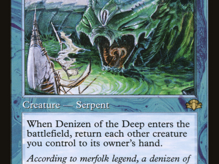 Denizen of the Deep (Retro) [Dominaria Remastered] on Sale