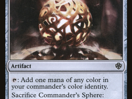 Commander s Sphere [Starter Commander Decks] Supply