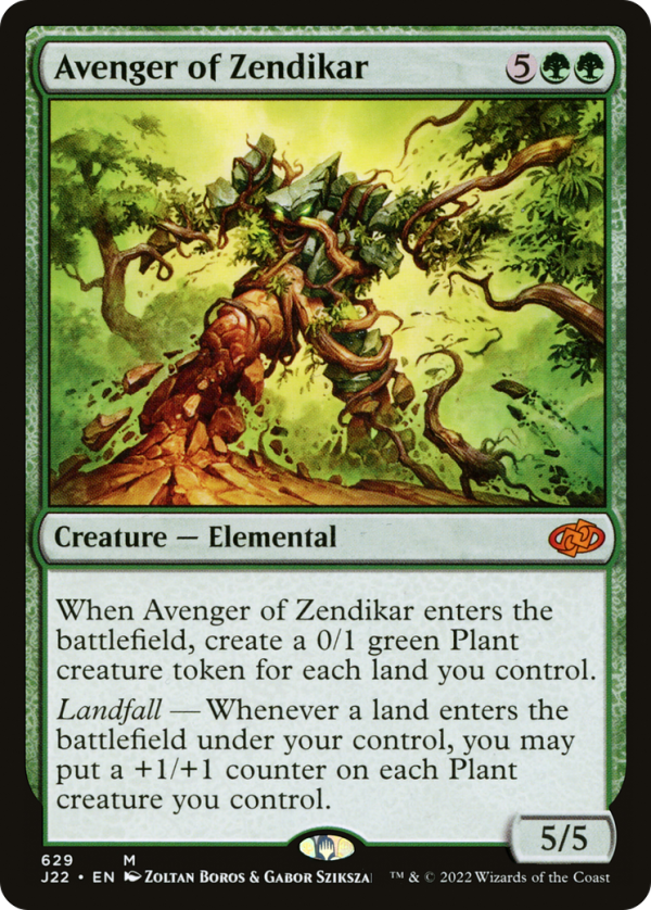 Avenger of Zendikar [Jumpstart 2022] For Cheap