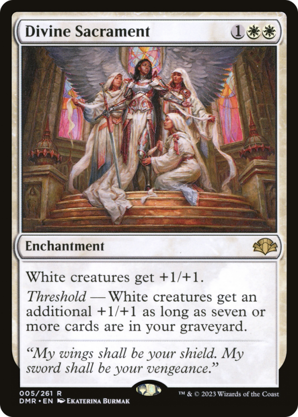 Divine Sacrament [Dominaria Remastered] Online now