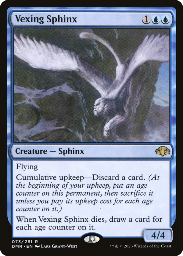 Vexing Sphinx [Dominaria Remastered] Hot on Sale