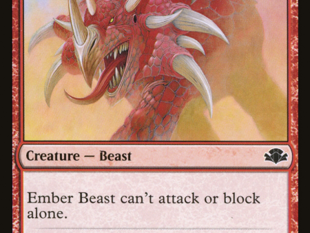 Ember Beast [Dominaria Remastered] Supply