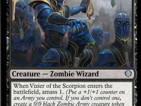 Vizier of the Scorpion [Starter Commander Decks] For Discount