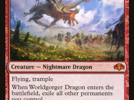 Worldgorger Dragon [Dominaria Remastered] For Sale