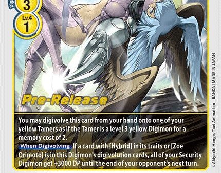 Zephyrmon [BT7-036] [Next Adventure Pre-Release Cards] Online Sale