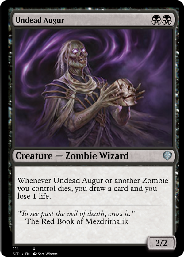 Undead Augur [Starter Commander Decks] Fashion