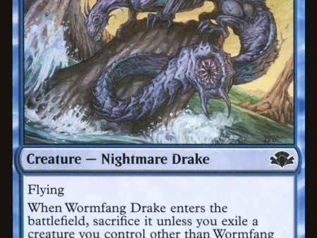 Wormfang Drake [Dominaria Remastered] For Discount