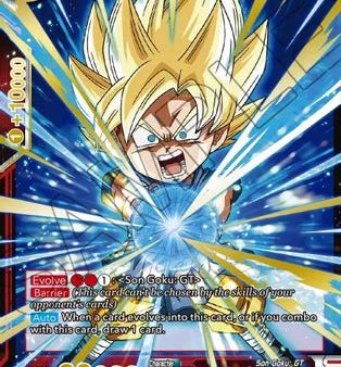 Unbreakable Super Saiyan Son Goku (Gold Stamped) (SD2-03) [Mythic Booster] For Sale