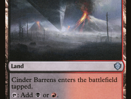 Cinder Barrens [Starter Commander Decks] Online