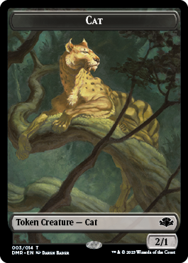 Cat Token (003) [Dominaria Remastered Tokens] Online now