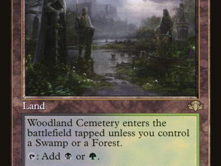 Woodland Cemetery (Retro) [Dominaria Remastered] on Sale