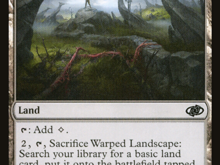 Warped Landscape [Jumpstart 2022] Online now