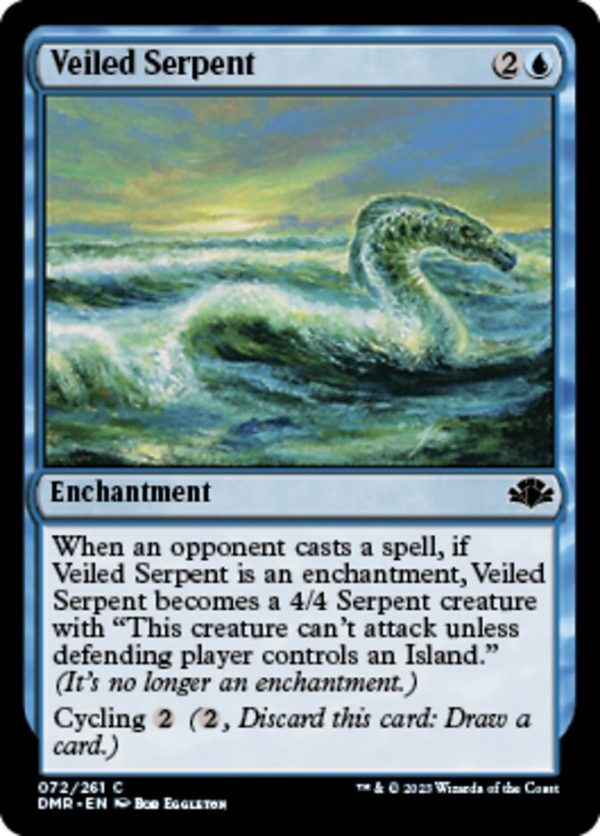 Veiled Serpent [Dominaria Remastered] Online Hot Sale