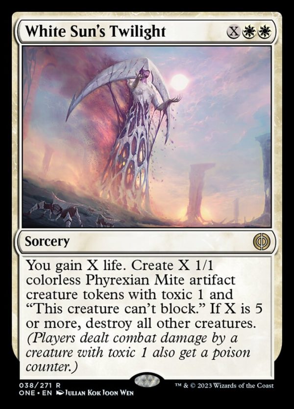 White Sun s Twilight [Phyrexia: All Will Be One] Online Sale