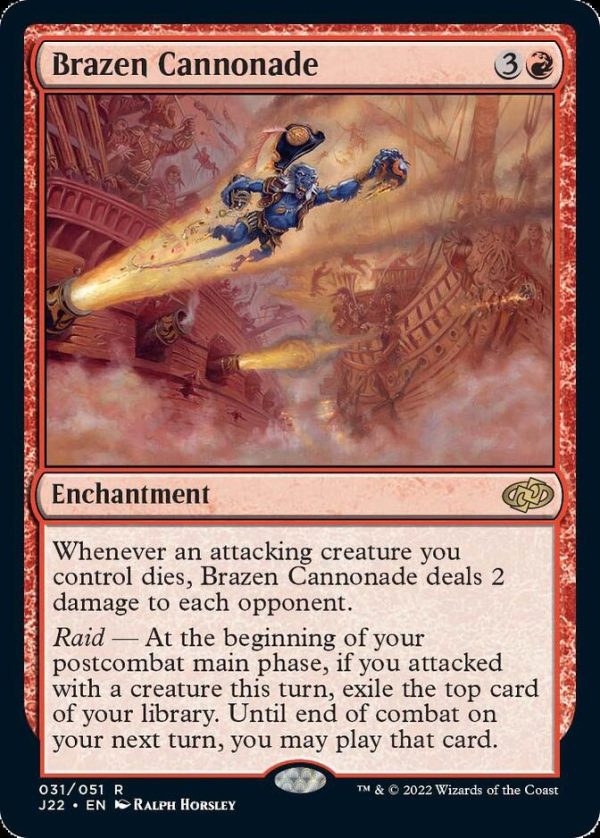 Brazen Cannonade [Jumpstart 2022] Online now