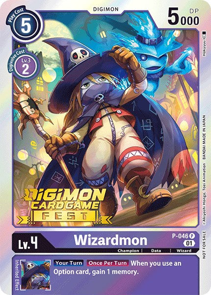 Wizardmon [P-046] (Digimon Card Game Fest 2022) [Promotional Cards] Supply