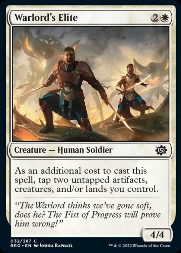 Warlord s Elite [The Brothers  War] on Sale