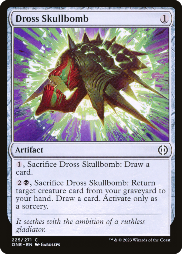 Dross Skullbomb [Phyrexia: All Will Be One] For Discount