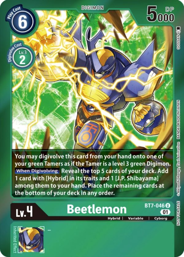 Beetlemon [BT7-046] (Event Pack 3) [Next Adventure Promos] For Discount