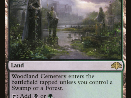 Woodland Cemetery [Dominaria Remastered] Online Sale