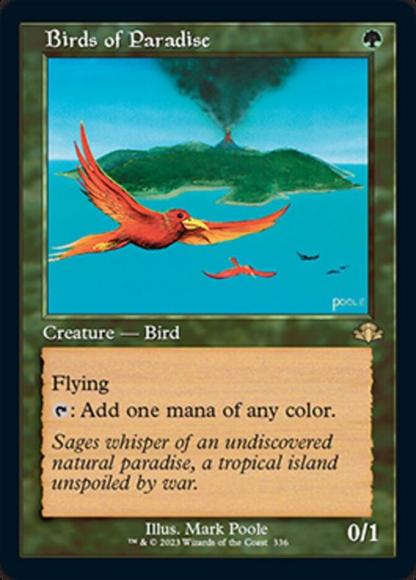 Birds of Paradise (Retro) [Dominaria Remastered] Fashion