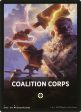 Coalition Corps Theme Card [Dominaria United Tokens] Online now