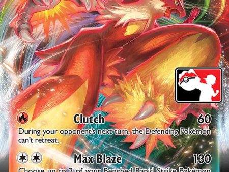 Blaziken VMAX (021 198) [Prize Pack Series One] Fashion