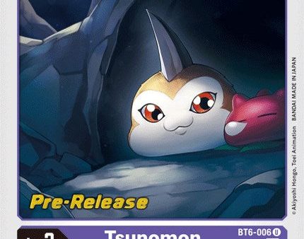 Tsunomon [BT6-006] [Double Diamond Pre-Release Cards] Hot on Sale