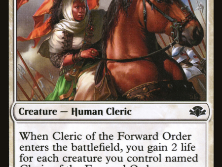 Cleric of the Forward Order [Dominaria Remastered] Cheap