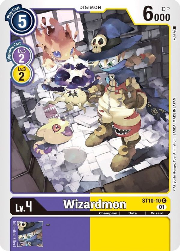 Wizardmon [ST10-10] [Starter Deck: Parallel World Tactician] Cheap