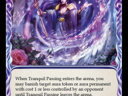 Tranquil Passing (Blue) [DYN223] (Dynasty)  Rainbow Foil Sale