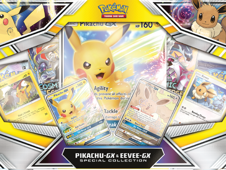 Sun & Moon: Cosmic Eclipse - Special Collection (Pikachu GX & Eevee GX) Discount