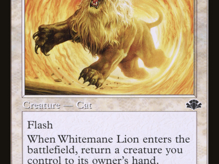 Whitemane Lion (Retro) [Dominaria Remastered] For Discount