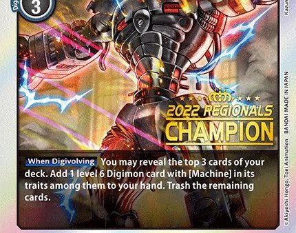 Andromon [EX1-048] (2022 Championship Online Regional) (Online Champion) [Classic Collection Promos] Online Hot Sale